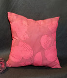 Red Leaves Throw Pillows