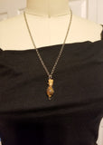 Tiger Eye Bulb Necklace