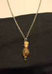 Tiger Eye Bulb Necklace