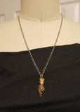 Tiger Eye Bulb Necklace